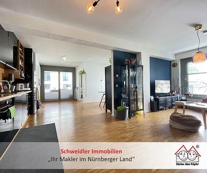 Modern, urban, flexibel: 3- bis 4-Zimmer-Wohnung (Bj. 2021!) mit Loggia in der Fürther-Oststadt