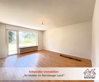 Frisch renoviert! Geräumige 3-Zimmer-Wohnung mit Balkon in Röthenbach a. d. Pegnitz