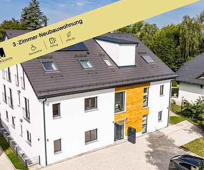 Provisionsfreie 3-Zimmer-Balkonwohnung mit 2 Bädern und Aufzug im KfW-55 Neubau in Eibach