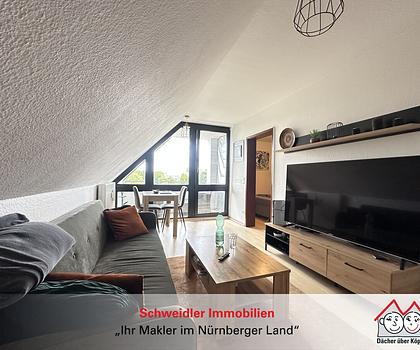 Schön wohnen im Grünen & schnell in der City! 2-Zimmer-Wohnung mit Ostloggia und Lift in Nürnberg