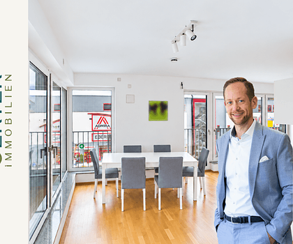 Modern & offen gestaltet – Teilmöblierte 1-Zimmer-Wohnung im Nürnberger Westen