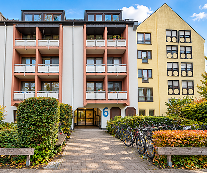 Ideale Kapitalanlage: 1-Zimmer-Studentenapartment mit Balkon nahe Erlanger Innenstadt