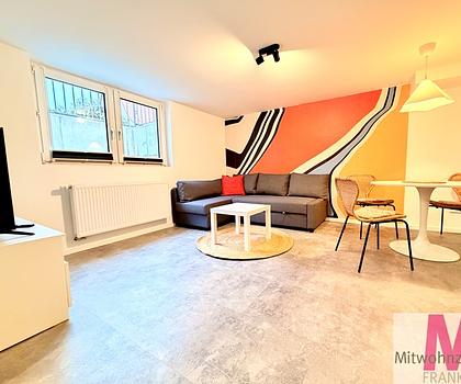 Stilvoll möblierte 2-Zimmerwohnung in zentraler Lage Nürnbergs