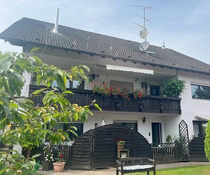 Familienglück! Zwei große Wohnungen mit tollem Garten vor den Toren Aschaffenburgs