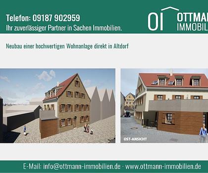 NUR NOCH EINE WOHNUNG VERFÜGBAR !! Stilvoller kann man nicht wohnen - Wohnung in Altdorf b. Nürnberg