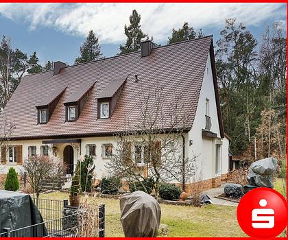 Haus im Haus! Vielseitige Möglichkeiten in Schwabach-Schwarzach mit rießigem Grundstück und Waldfläche!