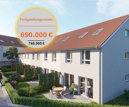 Neubau Reihenhaus mit Wärme-Pumpe – Ihr neues Zuhause wartet!