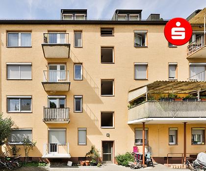 Goldrichtig! Ruhige und helle 2-Zimmer-Wohnung nähe Stadtpark mit Garage und Balkon!