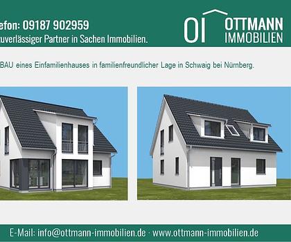 NEUBAU eines modernen Einfamilienhaus im Oberdorf von Schwaig