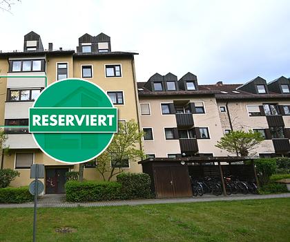 Investition auf kurz oder lang! 2-Zimmer-Wohnung mit Garage in 
Erlangen-Büchenbach