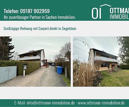 Großzügige Wohnung direkt in Ziegelstein