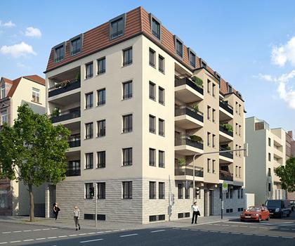 Bereits im Bau: 3-Zimmer-Wohnung mit Loggia in Nürnberg-St. Leonhard