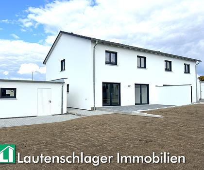 Effizient, großzügig & modern! NEUBAU-Doppelhaushälfte mit Doppelgarage in Deining bei Neumarkt/Opf.