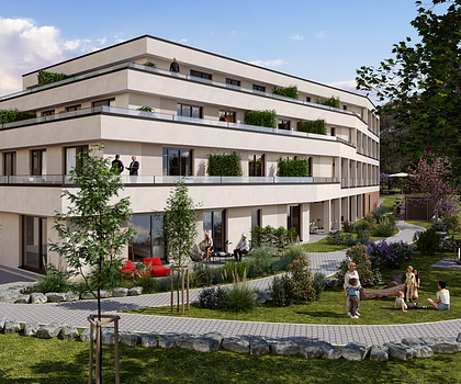 TERRASSEN AM HANG IN HEROLDSBERG - Neubau von 22 barrierefreien Eigentumswohnungen