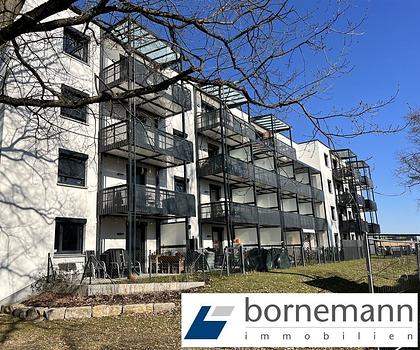 Stadtnah + grün! 2-Zi.-Gartenwohnung mit SW-Terrasse + TG-Stellplatz!