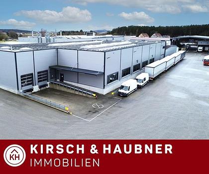 Neuwertige Produktionsfläche mit Kränen und Büroflächen,
Postbauer-Heng