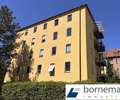 Gesuchte Nordstadtlage! 3-Zi.-Wohnung mit Balkon + Garage!