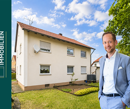 ANFRAGENSTOP - Gepflegtes Zweifamilienhaus mit Garten und Doppelgarage im Nürnberger Norden